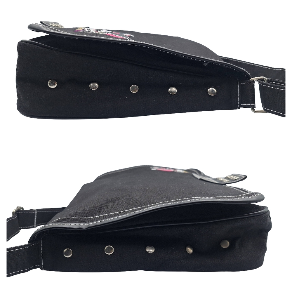 Sanrio Kuromi Crossbody Book Laptop Messenger Bag - Picture 6 of 13
